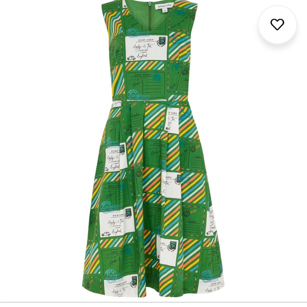 Emily and Fin Amelia dress in Postcards